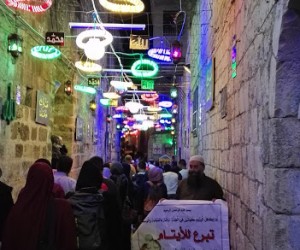 62. Jerusalem Old City Lights in Ramadan
